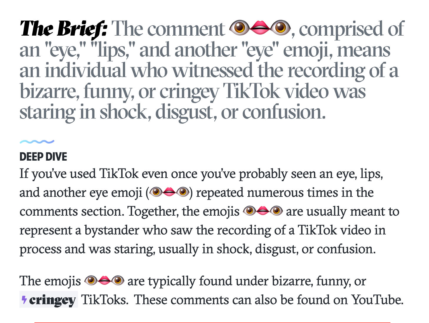 ミームの意味は Eye Lip Eye Emoji もしくはeye Mouth Eye Emoji にじen海外 ミーム ぽっかエンタメ